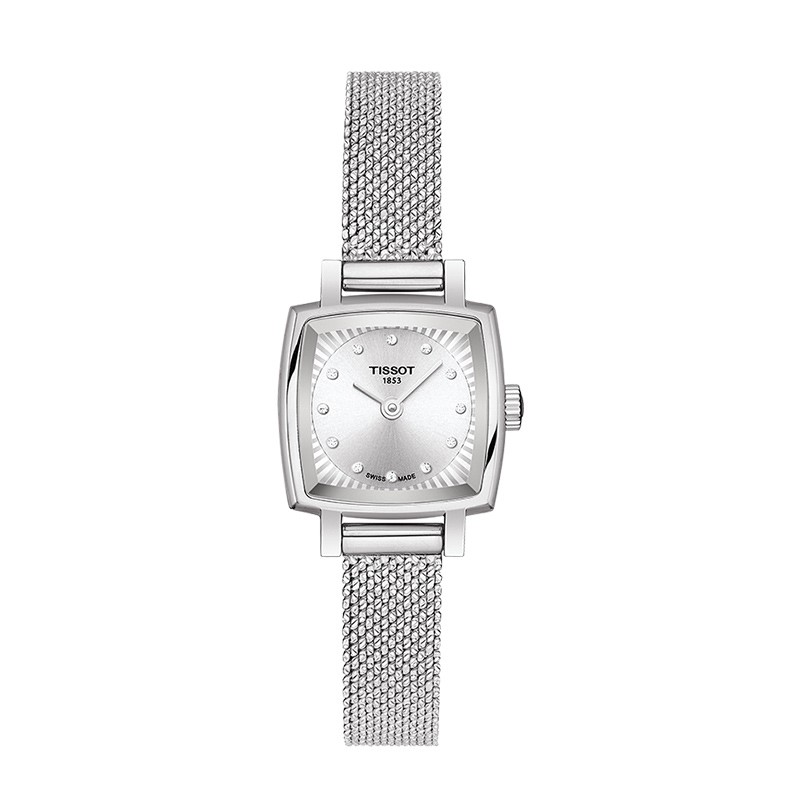 天梭(TISSOT)小可爱乐爱系列小方表石英手表女表